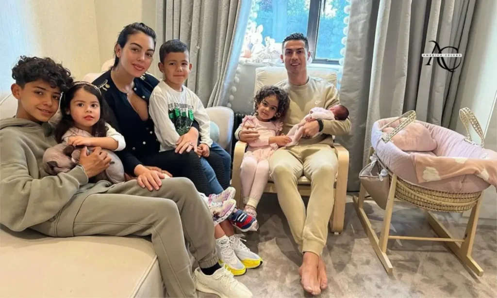 Cristiano Ronaldo wife Georgina Rodriguez and Five Children