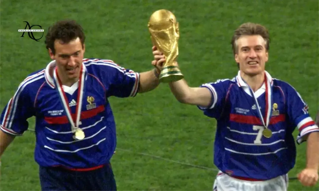 Didier Deschamps winning world cup at 24
