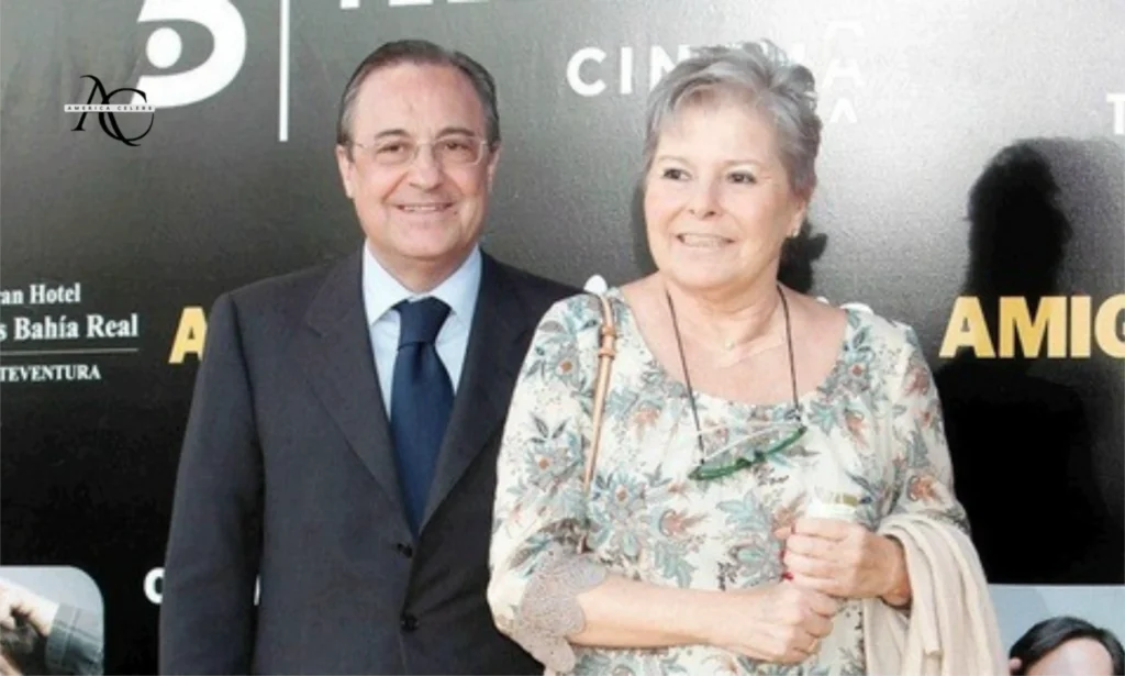 Florentino Perez and his wife
