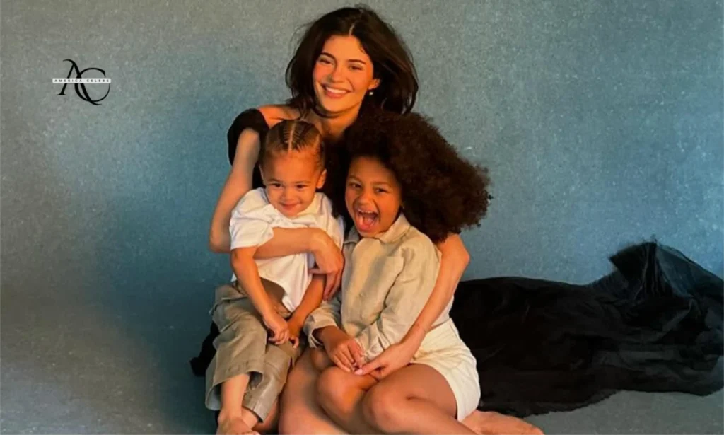 Kylie Jenner childrens stormi and aire