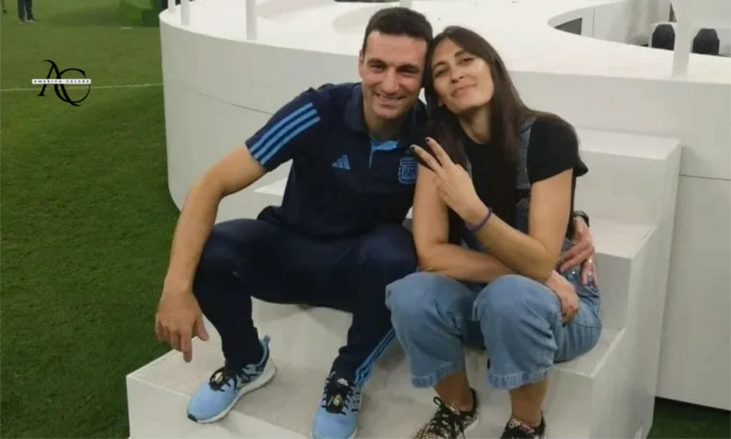 Lionel Scaloni's and Wife Elisa Montero