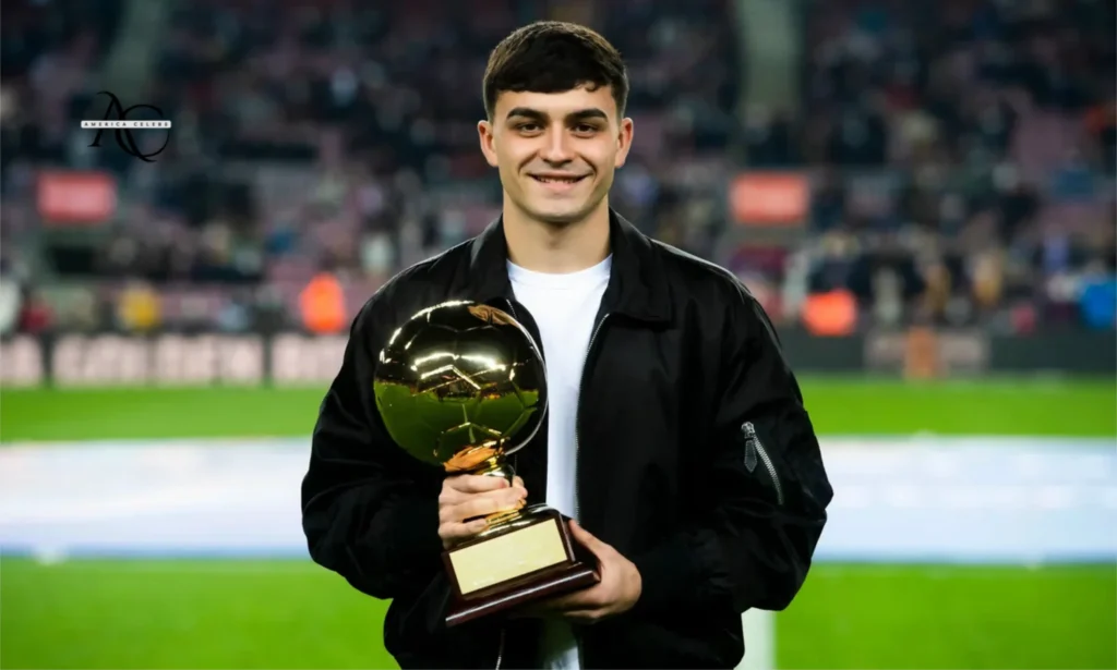 Pedri wins golden boy award in 2021
