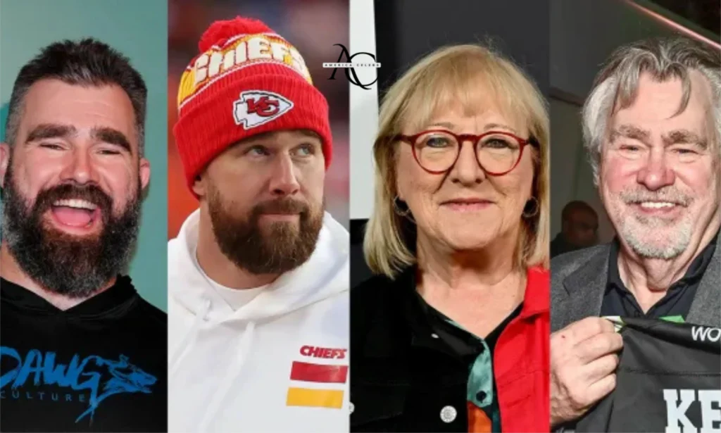Travis Kelce and jason kelce mother and father