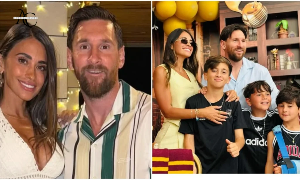Lionel Messi Wife Antonella Roccuzzo and Family