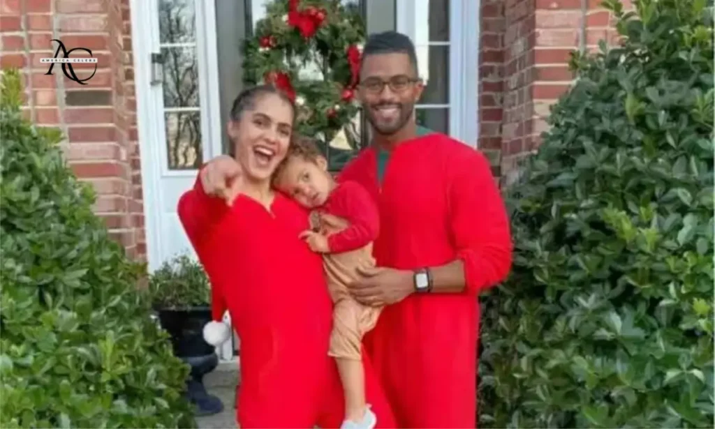 Janine Tate with Husband Norman Webb and son